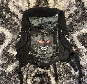 Disturbed Blood and Smiles Graphic Rock Band Backpack